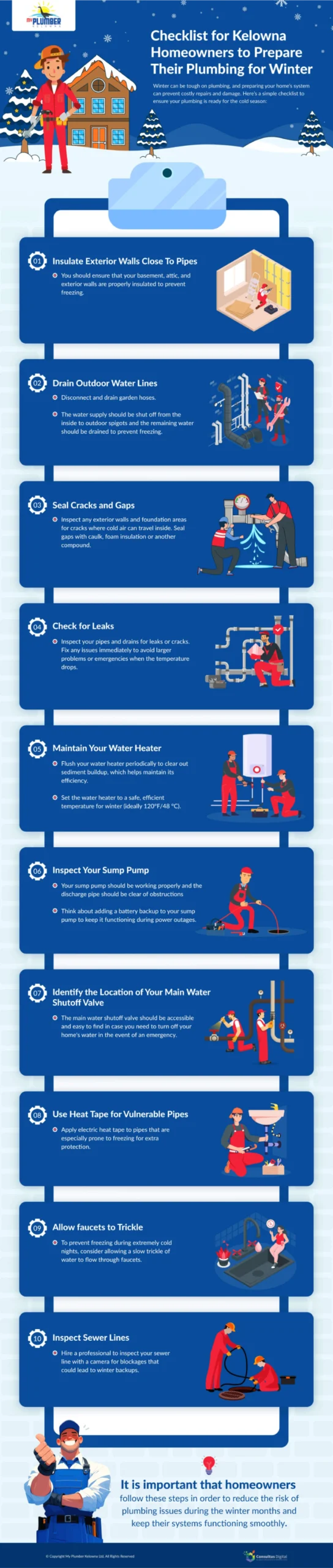 Essential Winter Plumbing Tips - My Plumber Kelowna