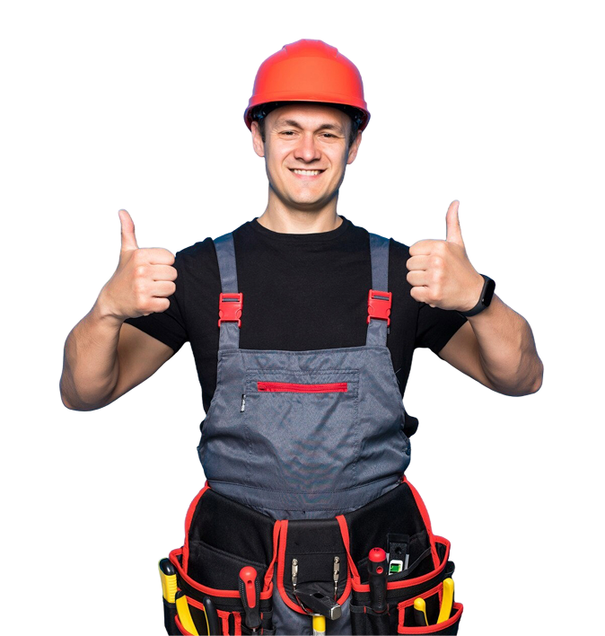 Happy Plumber Giving Thumbs Up – My Plumber Kelowna